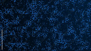 Blue Technology Dots Background