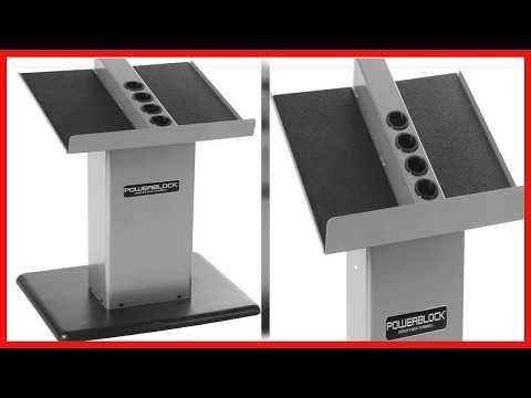 PowerBlock Large Column Stand: Smart Storage for Your Dumbbells
