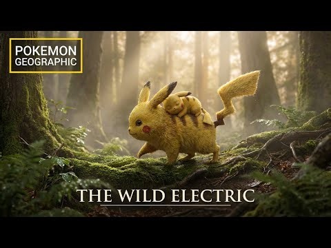 Pikachu in the Wild – A Pokémon Nature Story