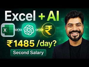 Excel + AI = Rs. 1485 per day ? (Second Salary)