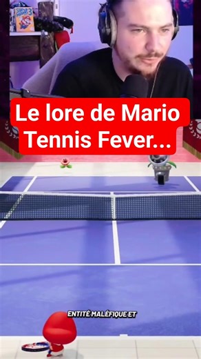 Voici le lore du nouveau Mario Tennis Fever.... #mario #nintendo #avis #gaming #humour #twitch