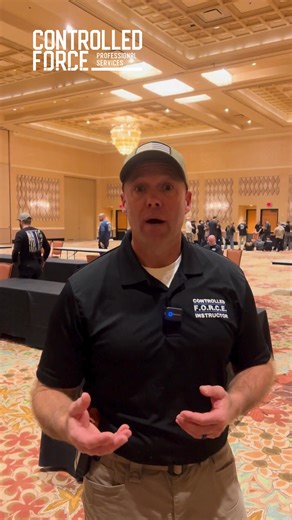 Thank you to Cody Tingey for attending this year's Annual Training Conference. It's a pleasure to continue helping teams and instructors around the country invest in themselves and their work. Stay connected with Controlled F.O.R.C.E. by subscribing to our newsletter at www.ControlledFORCE.com. #lawenforcementtraining #controlledforce #military #MilitaryTraining #security #CorrectionsTraining | Controlled FORCE