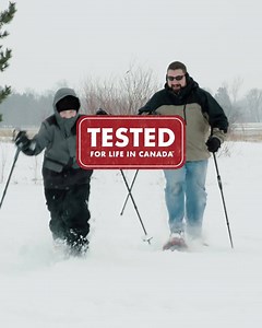 To beat winter, look for the TESTED badge - quality products, tested by Canadians. | Canadian Tire