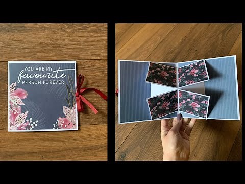TUTO SCRAP Carte #9 Pop Up (facile)