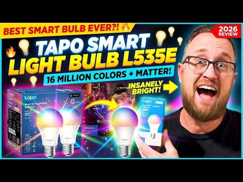 Why Everyone's Buying This Smart Bulb | Tapo L535E Unboxing & Review