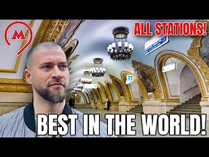 Moscow Metro ALL Stations, The Greatness in Detail (Ring Line)