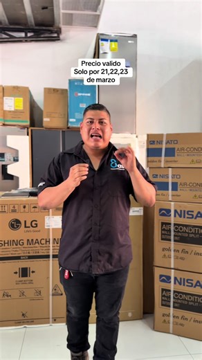 Aire acondicionado en liquidación #comercio #emprendedor #ventas @ochoa