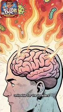 Why Does Your Brain Give You a Fever🤒? #fever #youtubeshorts #shorts #brain