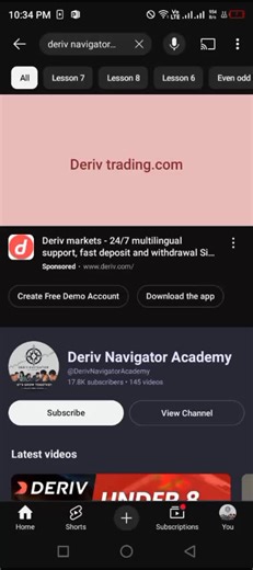Deriv Navigator Academy on TikTok