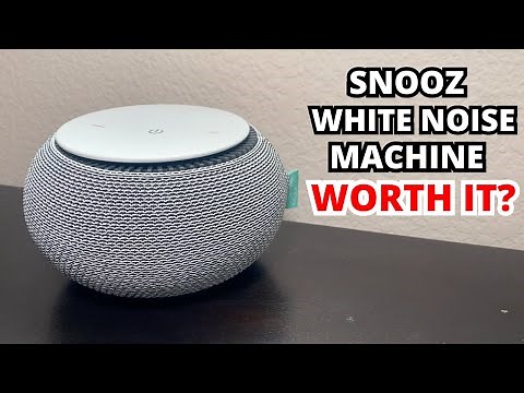 Snooz White Noise Machine Review: Best Sound Machine?
