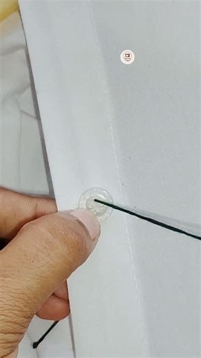 Sewing Tales | easy button sewing tips🌸 #button #sewing #sewingaddict #sewinghacks #sewingideas #fashion #tailoring #tailoringtips | Instagram