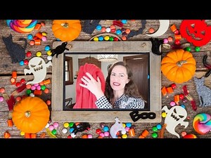 🎃🎃 HOW TO: Make a Halloween Costume Cape in 10 just minutes! Try this EASY, no sew, DIY hack 🎃🎃