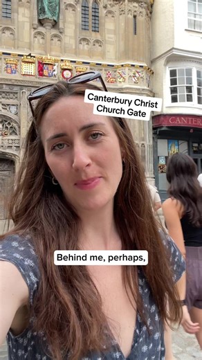 Some Tudor history from Canterbury! #canterbury #tudors #arthurtudor #tudortok #anneboleyn