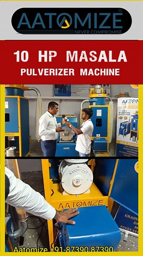 10 hp Double Chamber Masala Machine With Cyclone Masala Making | Haldi Mirch Dhaniya MO :- 8739087390 #Aatomize #MasalaMachine #Dhaniya #drymasala #AutomaticMasalaMachine #Maharashtra #Bihar #Chhattisgarh #Gujarat #AndhraPradesh #Delhi #TamilNadu #UttarPradesh #westbengal #india | Aatomize