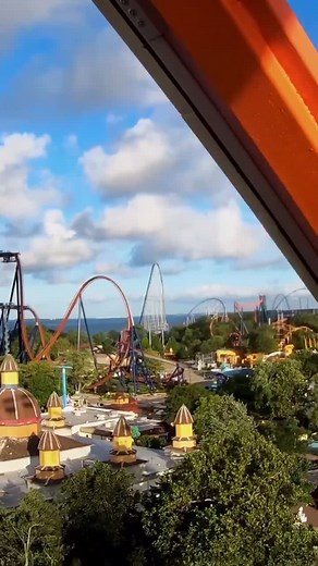 Morning Ride on Cedar Point's Giant Wheel