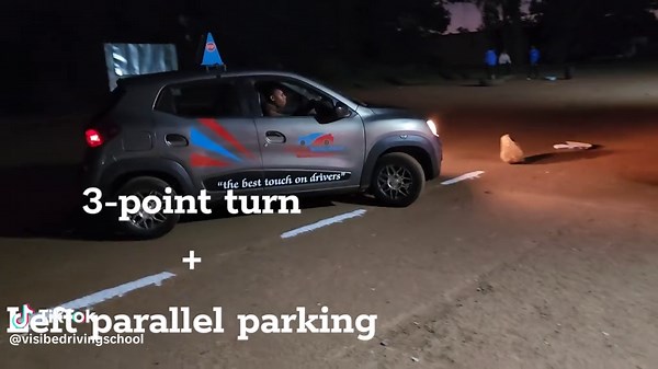 3-Point Turn and Left Parallel Parking Tutorial