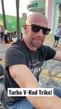 One of a kind Turbo V Rod Trike!