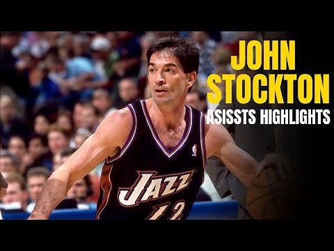 John Stockton Career Assist Highlights