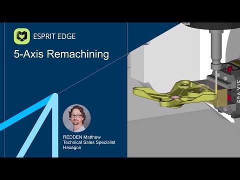 ESPRIT EDGE 5‑Axis Remachining Demo on the Okuma MU‑5000V