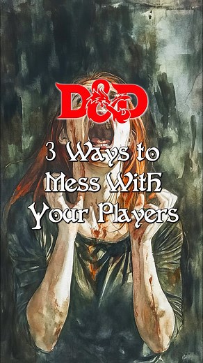 D&D Adventures on Instagram: "The DM needs to have fun, too, and the best way to have fun is by messing with your players! Here are 3 Ways to Mess with Your Players Narration by @jakehardingvo I’m Helping! – To make combat more fun, add interactable objects to the fight. If you want to mess with your players, add something to the map that seems like it will help defeat the enemy, but helps them. Some monsters heal from certain damage types. Describe a javelin coursing with electrical energy in a