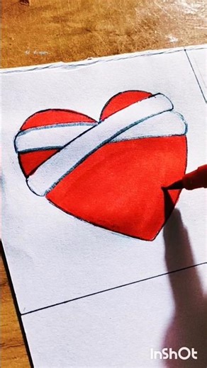 Red ♥️ heart emoji drawing ❤️#viral #art #creativeartemoji #shorts #emoji