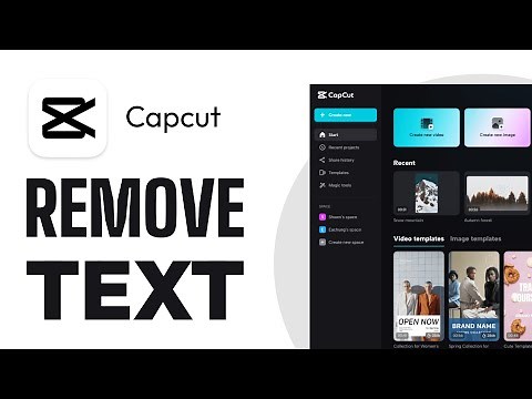 How To Remove Text From Video Without Blur in Capcut PC - EASY Guide (2025)