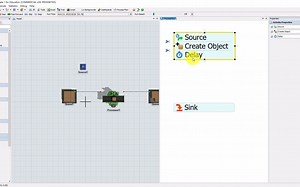 Flexsim基本操作-04-3D模型运行时发生了什么?