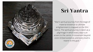 The Sri Yantra is, in fact, the central object of worship & embodies profound philosophical understandings, which make it a powerful source of inspiration. Each design element of the Sri Yantra has special philosophical significance. The dot in the very center is representative of the Source of the universe; this dot, or bindu, is the "singularity" from which all manifest reality emerges. From one point of view, the design is representative of the evolution of the universe itself from its myster