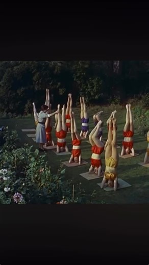 Yoga Daily Practice | Vintage 1950s Yoga & Dance - Reel By @elaine_ewing - Comment the word ‘yoga’ if you don’t know where and how to begin 🥰 And we will send... | Instagram