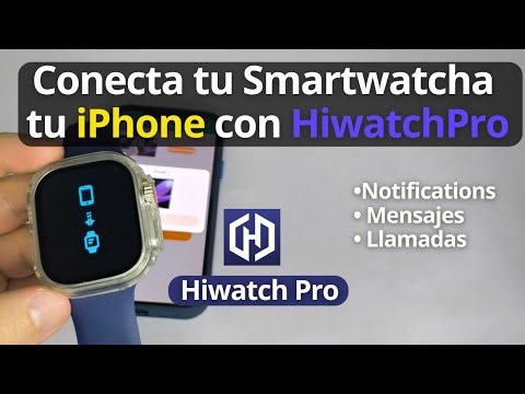 How to connect my smartwatch to the HiWatch Pro app - iPhone Tutorial