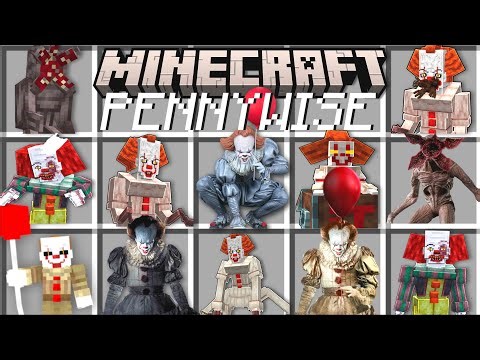 [NEW] Minecraft PENNYWISE MOD / Escape New IT Pennywise Horror MOD