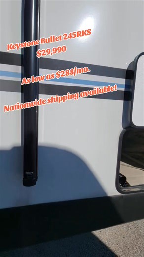 Great Couples RV Under 30' 6000 pounds Rear kitchen Fireplace Lots of storage! Call Mike at All Seasons RV today! 616.890.9378 #theveldkamper #allseasonsrv #sale #keystonerv #bullet | All Seasons RV