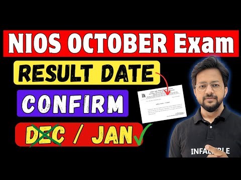 NIOS October 2025 RESULT Declare Final Date? Marksheet | Result Check ? ‪@NIOSwithSuryaSir‬