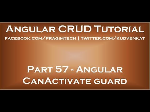 Angular canactivate guard example