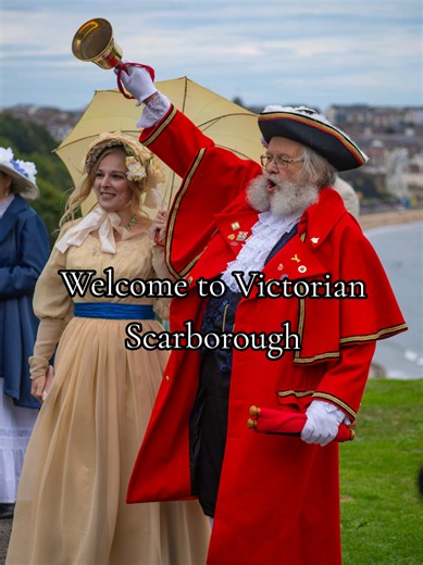 This is how you celebrate a town! Scarborough stepped back in time today as the South Cliff became the setting for a very special Sunday Promenade, part of the town’s Scarborough 400 celebrations. Dressed in beautiful Victorian and Edwardian-style costume, people took to the historic promenade to recreate the elegance and spectacle of a traditional day at the seaside. 🎩👒🌊 With sweeping sea views, fabulous outfits and one of Scarborough’s most historic settings as the backdrop, it really did f