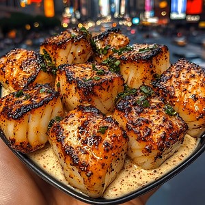 50K views · 141 reactions | Cajun Cod Cubes with Spicy Garlic Mayo (Full recipe in ) | Lora Chef | Facebook