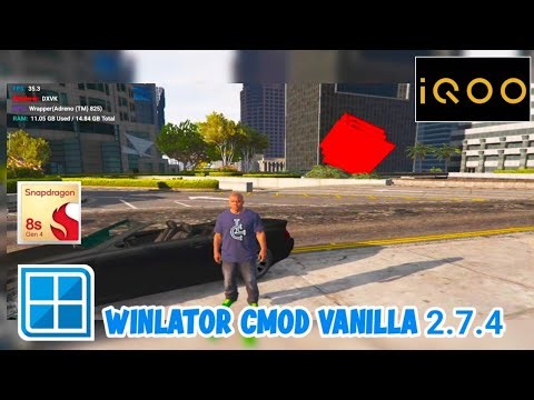 WINLATOR CMOD VANILLA 2.7.4 UPDATE - BOX64 SETUP GTA V LITE
