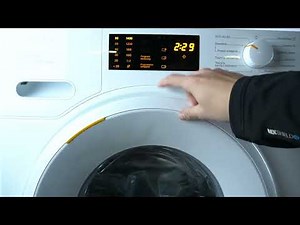 Washer Miele 125 Edition WSB683 WCS Tdos - Before First Use | First Cycle Preparation Setup Guide