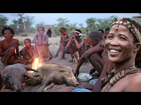 Hadza Tribe: How Hunter Gatherers Indigenous Survive by Hunting Their Food.