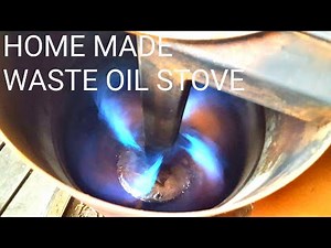 HOME MADE WASTE OIL HEATER BURNER #wasteoilburner #wasteoilheater #廃油ストーブ #wasteoilstove #diy