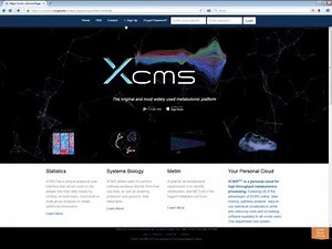 XCMS Online: Quick start guide