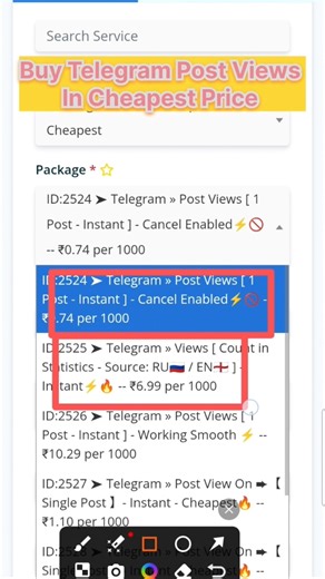 ₹0.74 Me Buy Kre Telegram Post Views | Get Telegram Post Views In Cheapest Price | 2026 #shorts#smm