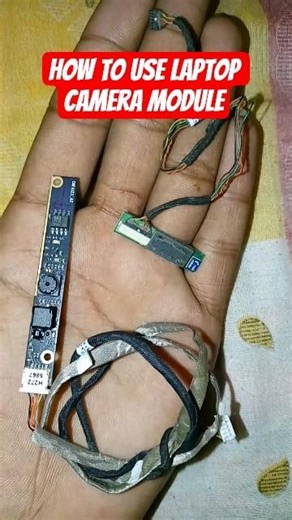 HOW to use laptop camera module #shorts #trending #experiment #viral