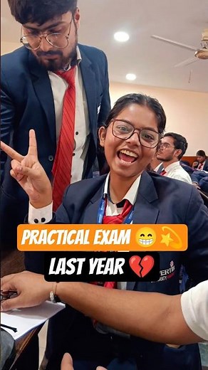 Practical File Kyun Faadi? | Last Day Practical MiniVlog at Invertis & Friends Reunion #shorts