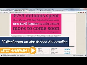 InDesign Tutorial: Visitenkarten im klassischen Stil erstellen