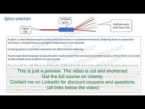 Automotive Electrical Wiring Harness Design | Splice Selection Criteria Guide