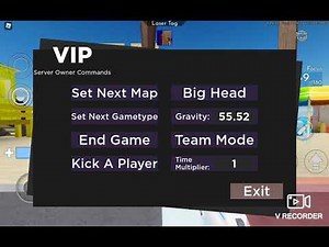 Showing you my VIP Server Owner Commands (Roblox Arsenal)