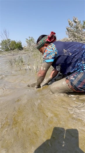 Giant Eel Catching from Riverbank Holes!#fishing #eel #riverfishing #sundarbans #bigfish