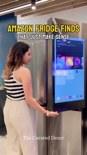 Amazon Fridge Finds That Just Make Sense #amazonfinds #interiors #homedecor #shorts #home #design