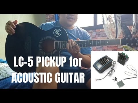 LC-5 Pickup | STANDARD ACOUSTIC GUITAR to ELECTRIC